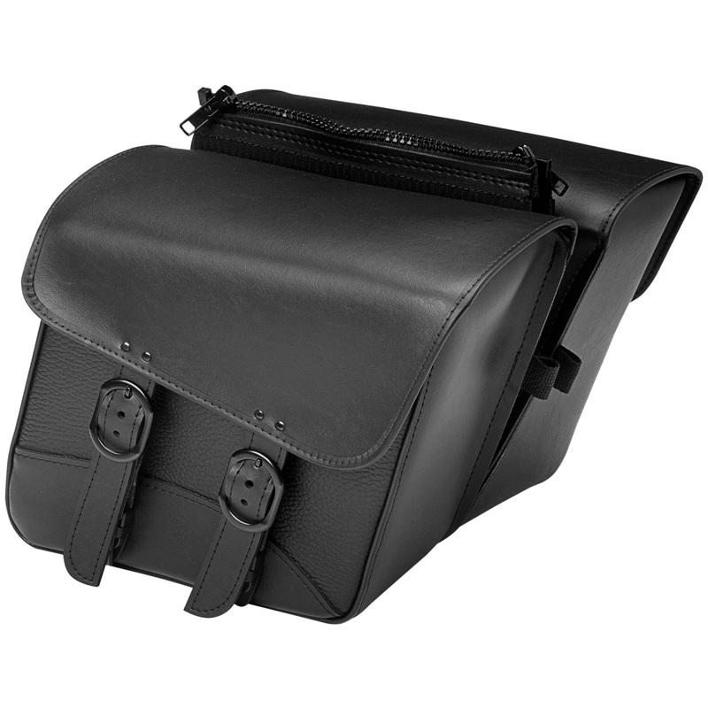 Willie & Max Black Jack Compact Slant Saddlebag 59588-00