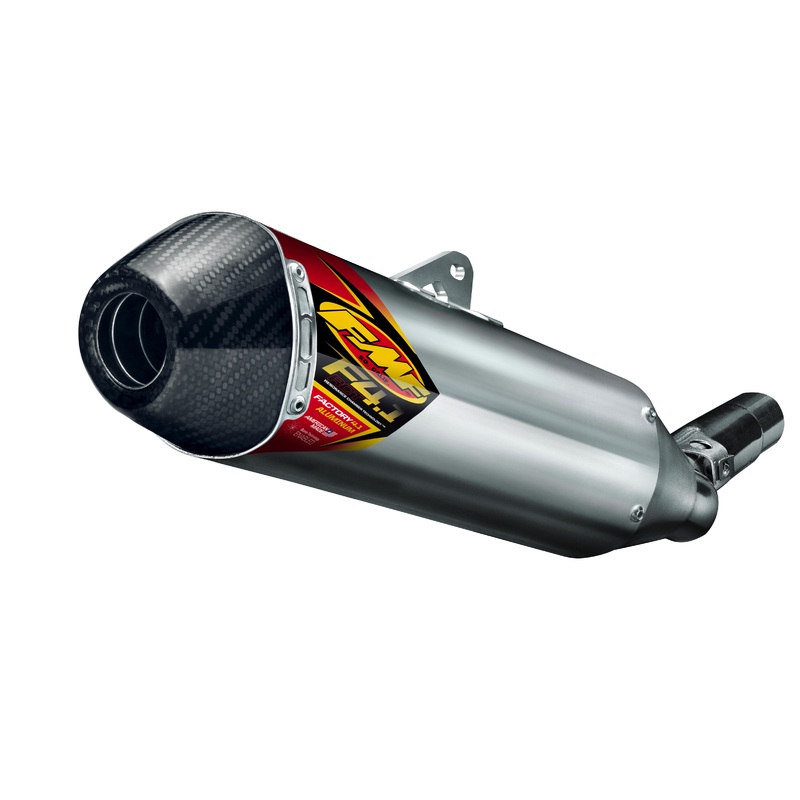 FMF Racing Factory 4.1 RCT Slip-On – Aluminium Muffler – Stainless Steel Midpipe – Carbon Endcap 045558