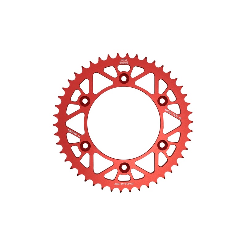JT Sprockets Aluminum Rear Sprocket – 49T JTA215.56RED