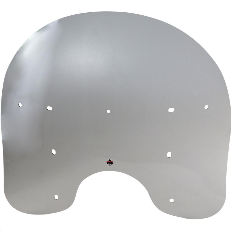 Klock Werks 17in. Flare Billboard Windshield – Clear KW05-01-0509-C