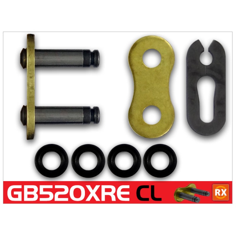 RK Chain GB520XRE-CLIP – Gold