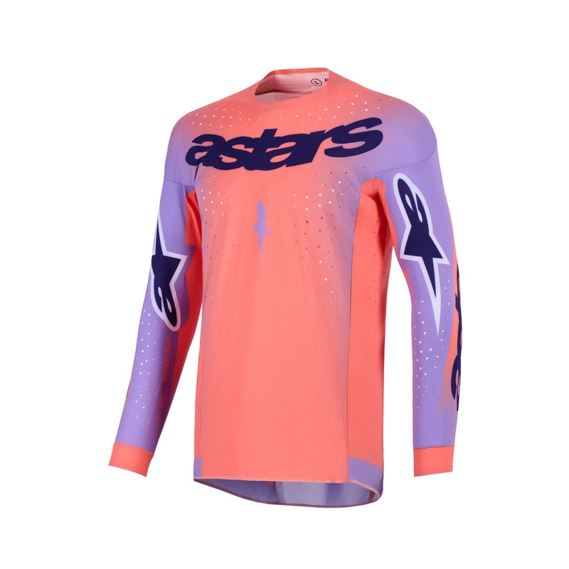 ALPINESTARS 2026 SUPERTECH SCENZ JERSEY – HOT CORAL PURPLE S
