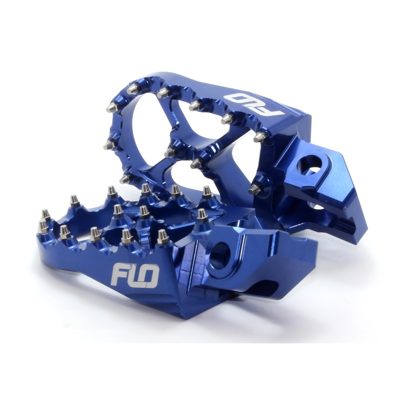 Flo Motorsports Pro Series Foot Peg – Blue FPEG-792BLU