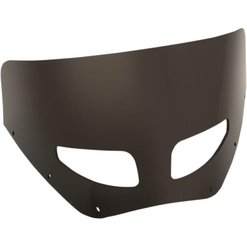 Memphis Shades Vented Windshield for Road Warrior Fairing – 9in. – Dark Black Smoke MEP87310
