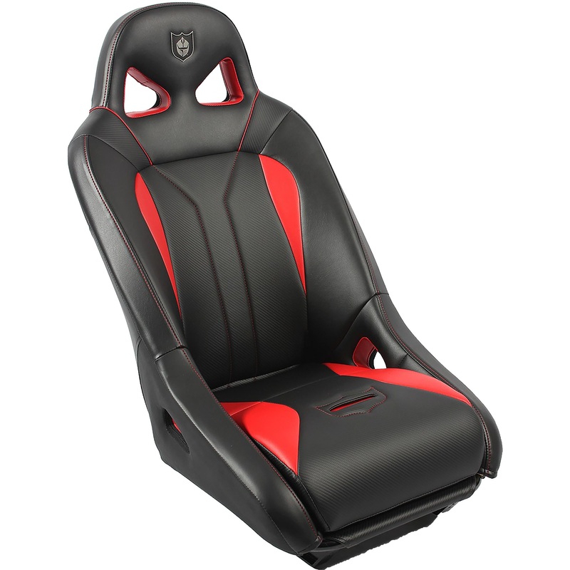 Pro Armor G-2 Suspension Seat – Black/Red P141S185RD