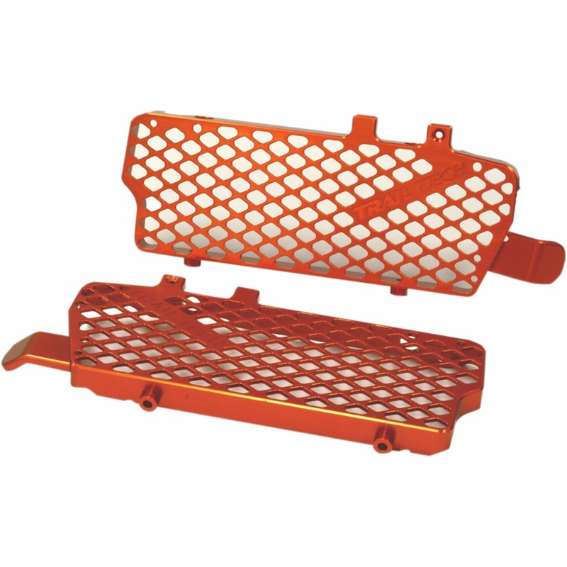 Trail Tech Radiator Guard – Orange 733RB01