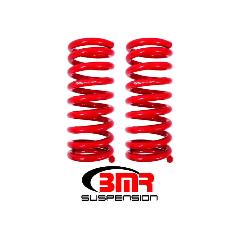 BMR 67-69 1st Gen F-Body Small Block Front Lowering Springs – Red