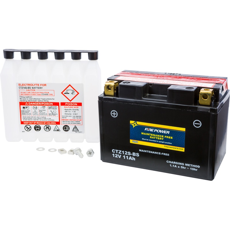Fire Power Maintenance Free Sealed Battery CTZ12S-BS