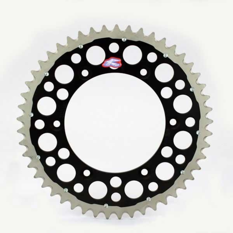 Renthal Twinring Heavy Duty Rear Sprocket – Black – 50T 1500-520-50GPBK