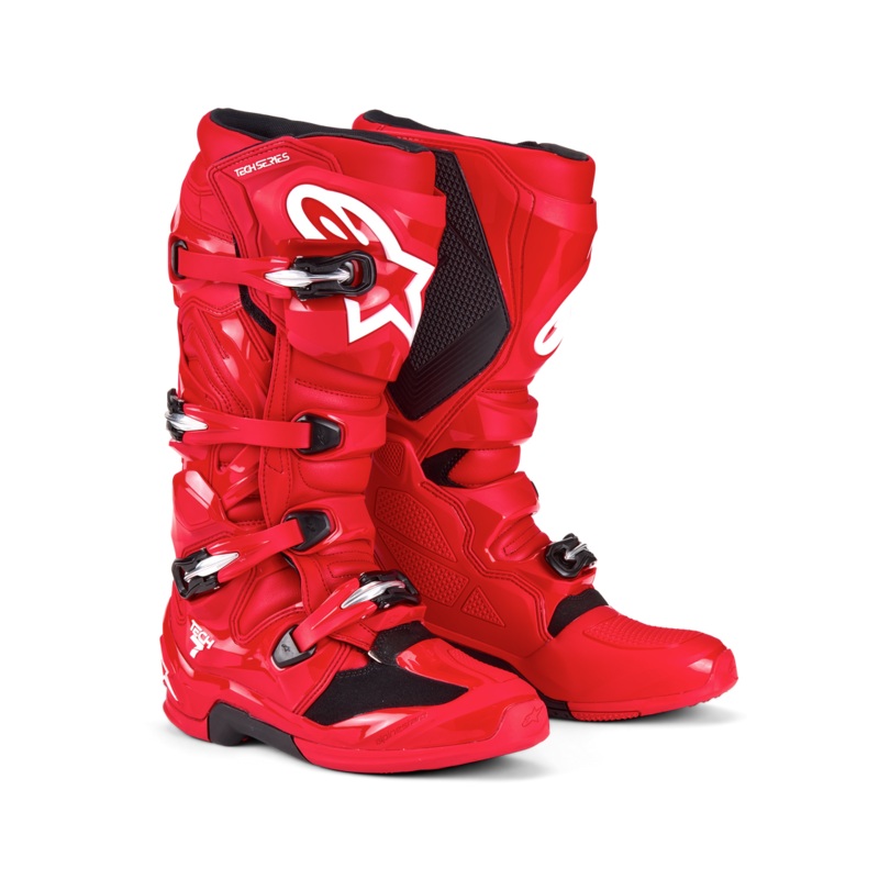 ALPINESTARS TECH 7 BOOTS – BRIGHT RED 6