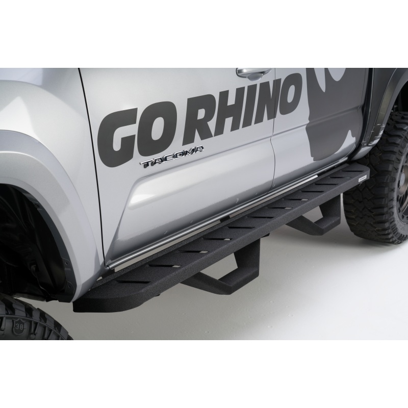 Go Rhino 19-20 Ram 1500 RB10 Complete Kit w/RB10 + Brkts + 2 RB10 Drop Steps