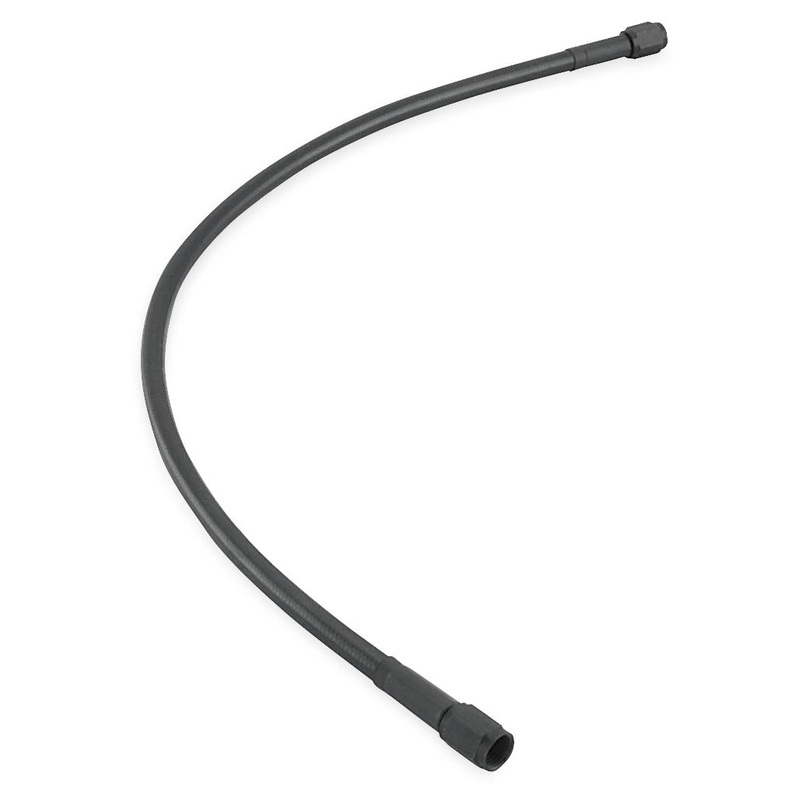 Goodridge Universal Black Brake Hose with Black Ends – 16in. 11316