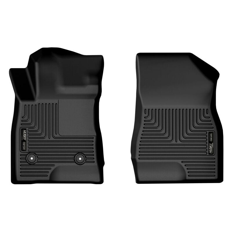 Husky Liners 2020 Lincoln Aviator X-Act Contour Front Black Floor Liners