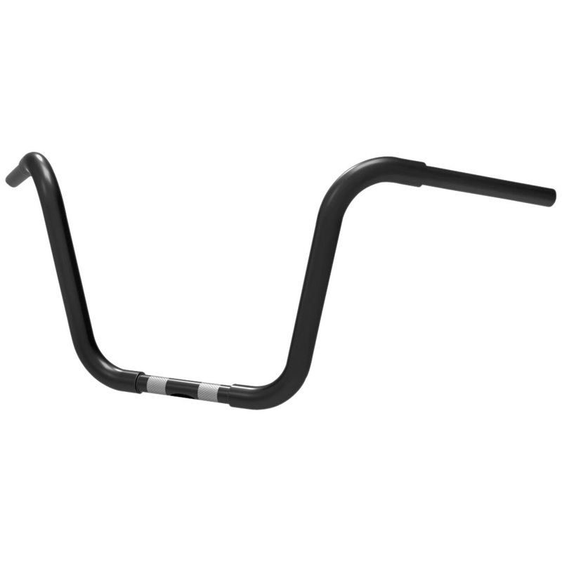 Khrome Werks 1-1/4in. Fat Ape Hanger Handlebar – 12in. – Black 300832