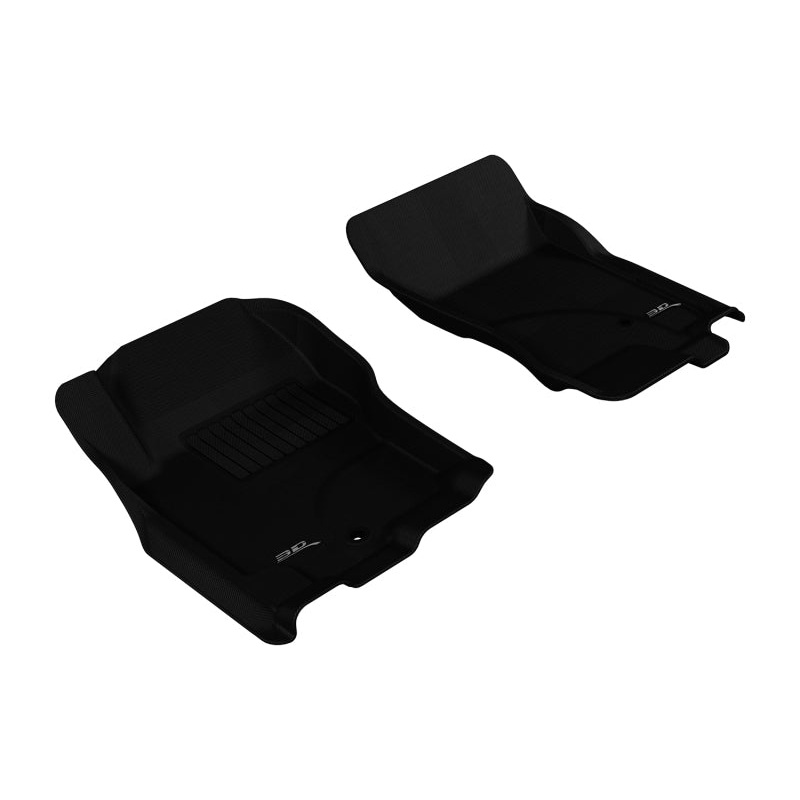 3D MAXpider 2005-2015 Nissan Pathfinder/Xterra Kagu 1st Row Floormat – Black