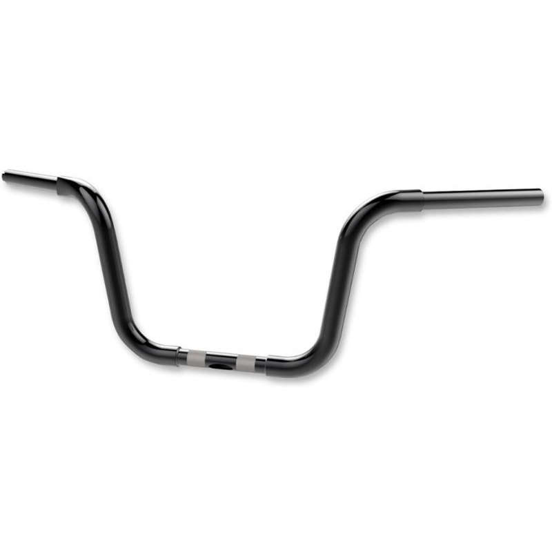 Khrome Werks 1-1/4in. Fat Bobber-Style Ape Hanger Handlebar – 12in. – Black 300876