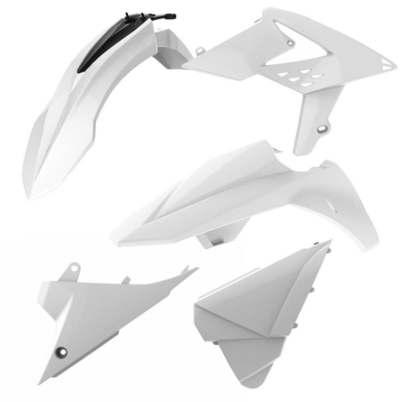 Polisport Plastic Kit – White 90704