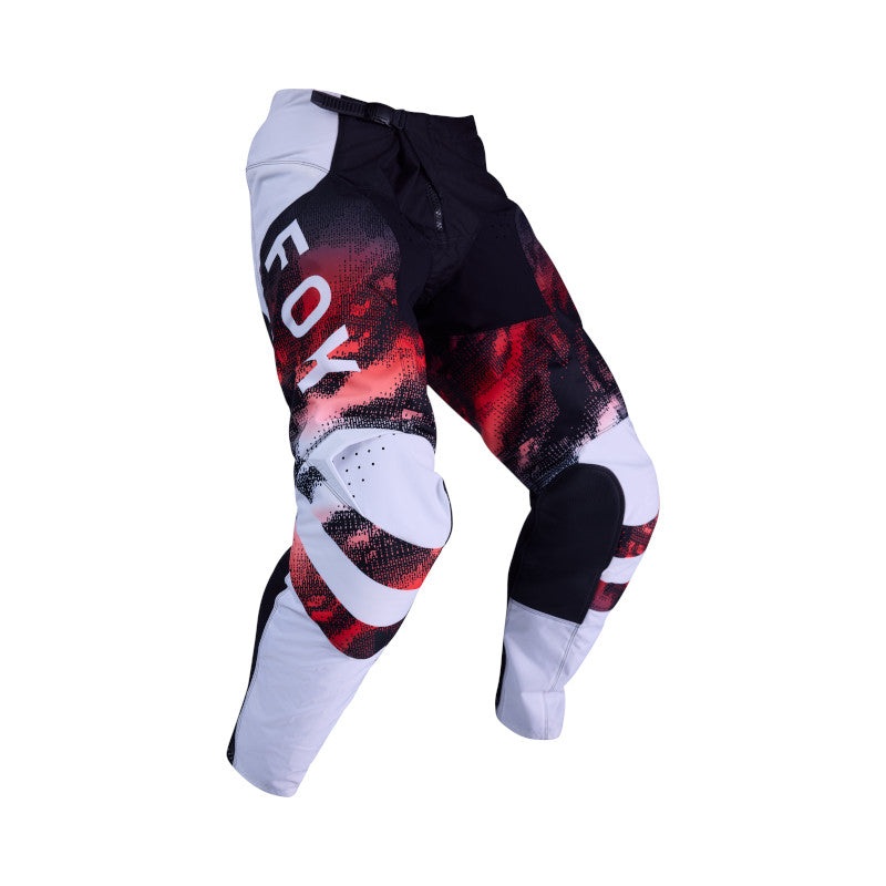 FOX 2026 180 KAIROS PANTS – WHITE/FLO RED 28