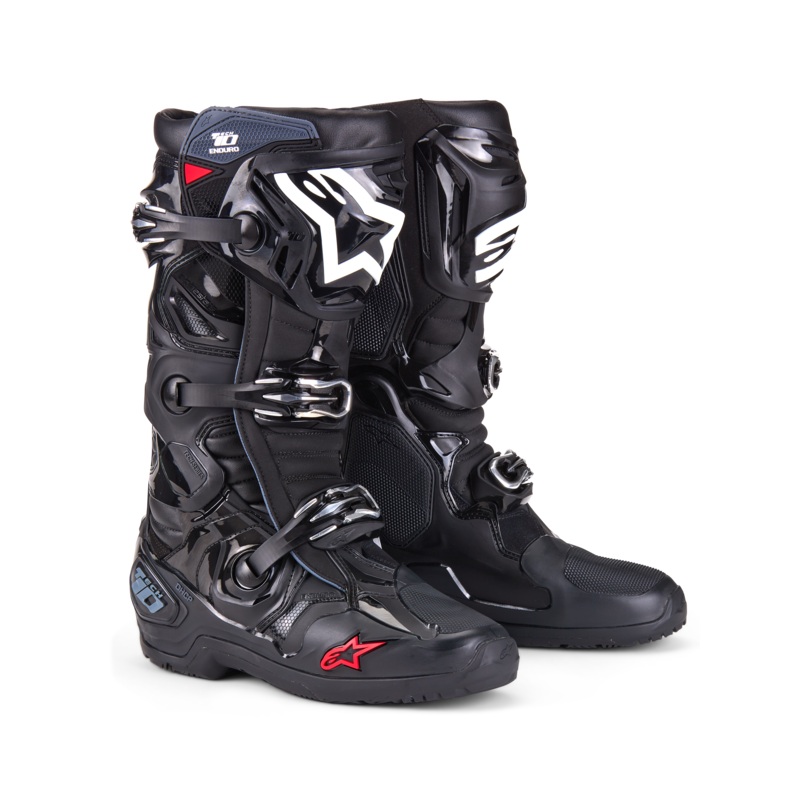 alpine star 482-0003708 Tech 10 Enduro Boots Black 8