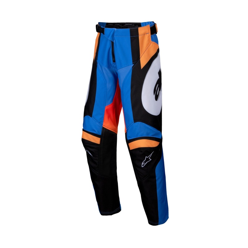 ALPINESTARS 2025 YOUTH RACER MELT PANTS – ORANGE BLUE 22