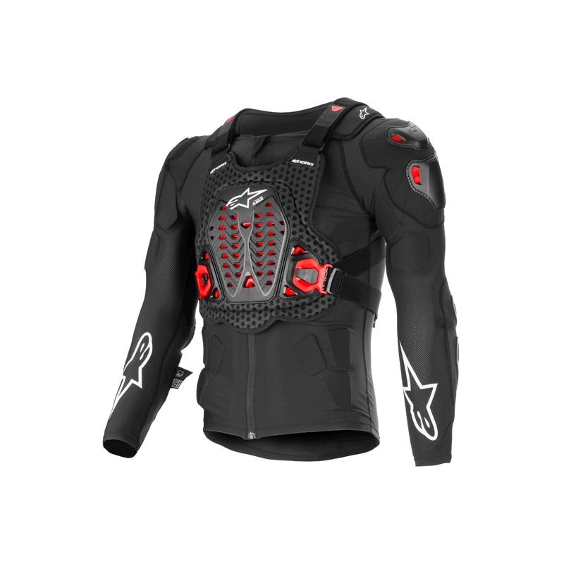ALPINESTARS BIONIC XTR PLASMA PROTECTION JACKET – BLACK RED WHITE S