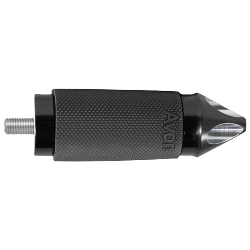 Avon Grips Custom Contour Spike Shifter/Brake Peg – Black SP-CC-86-ANO-SP