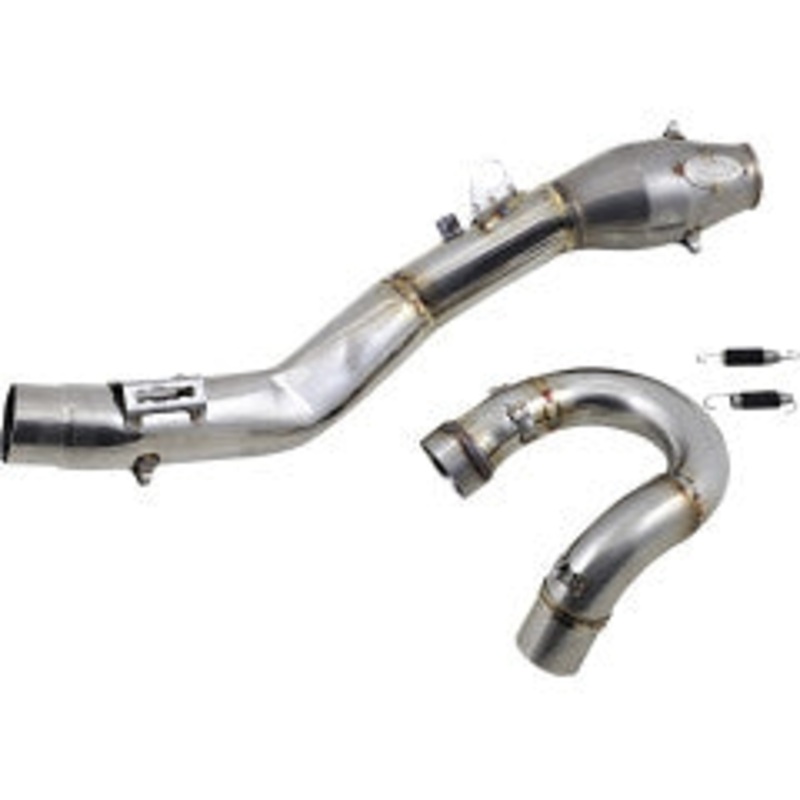 FMF Racing MegaBomb Header with Mid-Pipe – Stainless Steel 045661