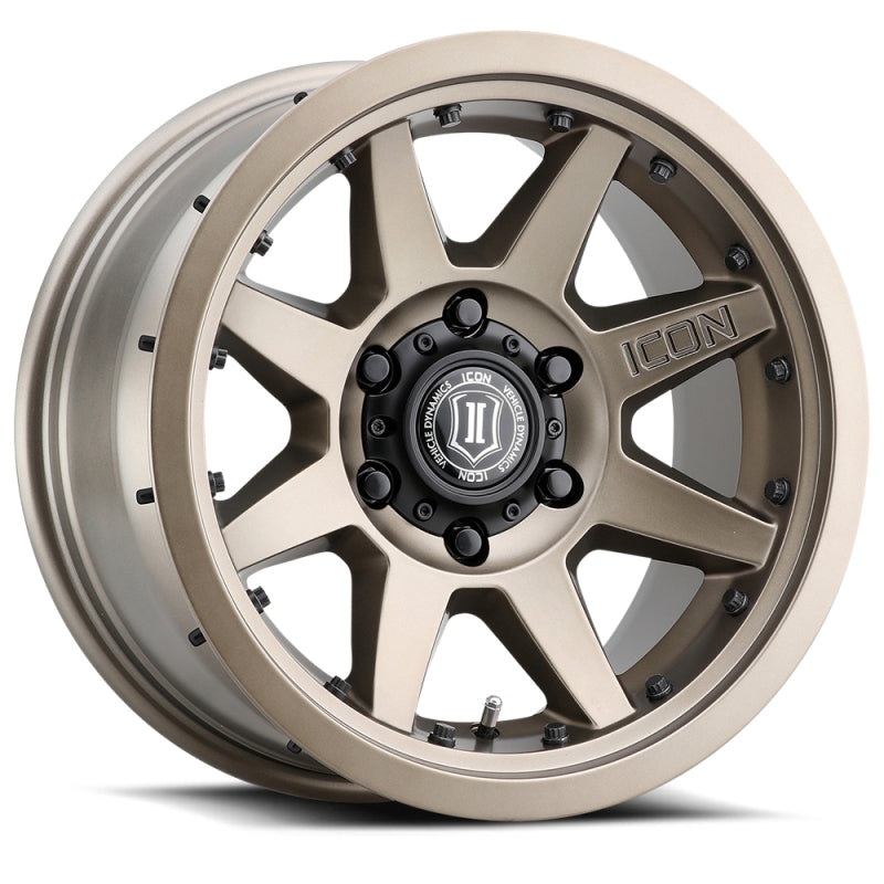 ICON Rebound Pro 17×8.5 6×5.5 0mm Offset 4.75in BS 106.1mm Bore Bronze Wheel