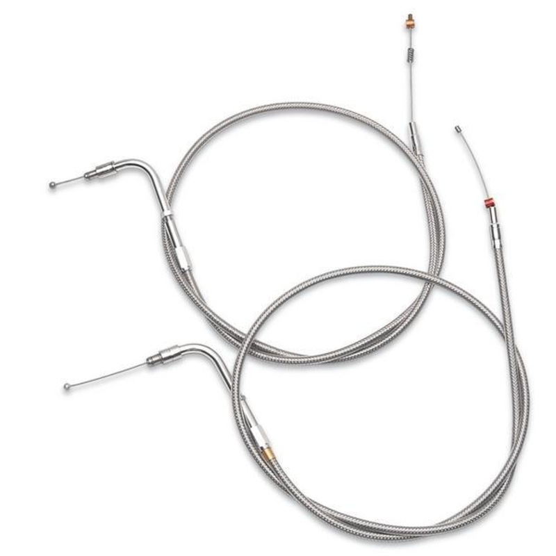 Barnett Stainless Clear-Coated Idle Cable (+10in.) 102-30-40017-10