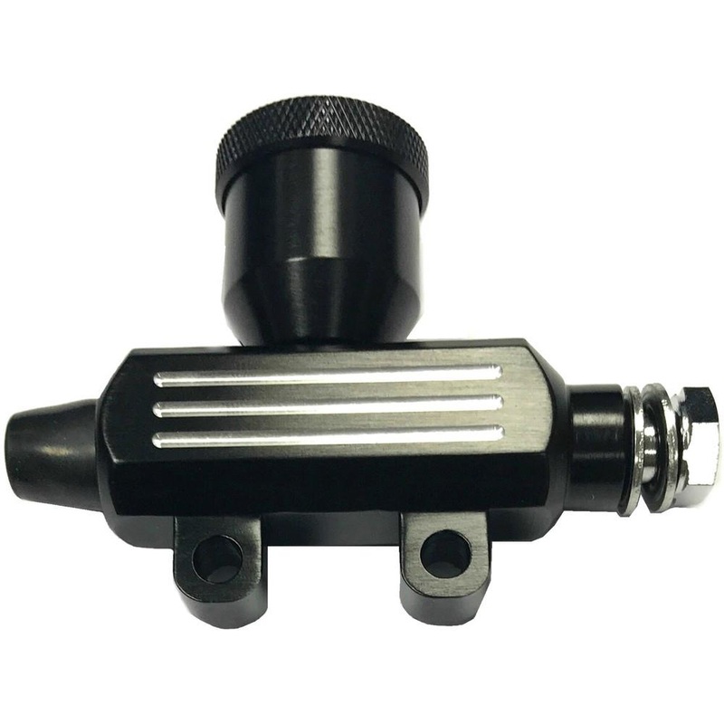 HardDrive Smooth Rear Master Cylinder – Black 062014