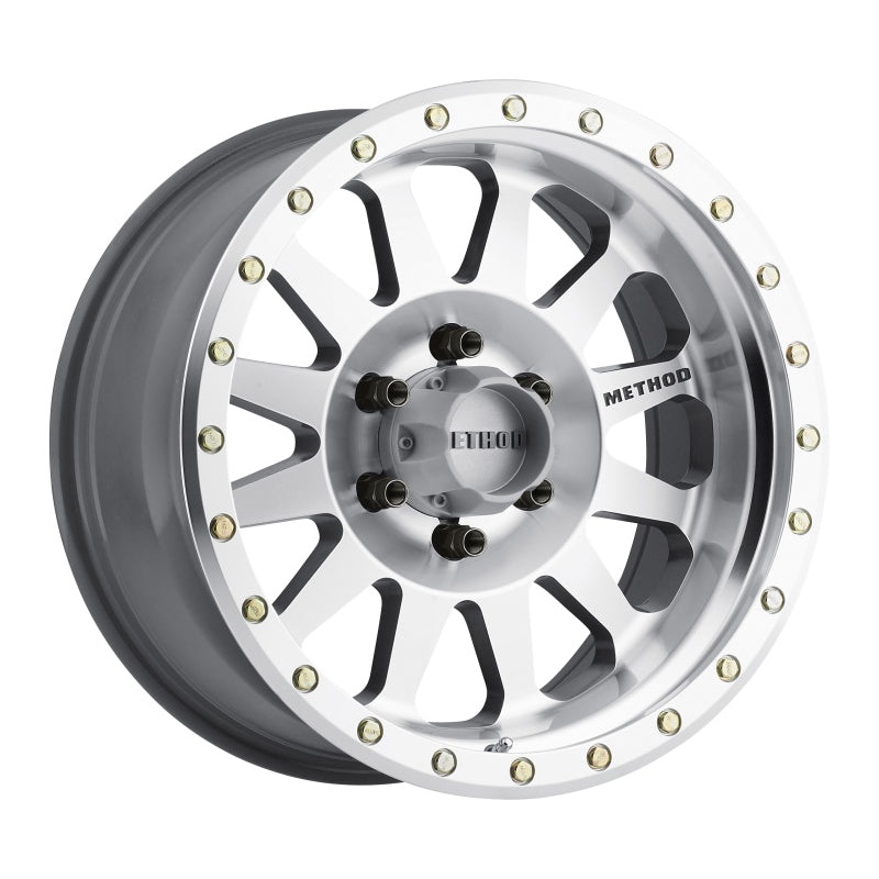 Method MR304 Double Standard 17×8.5 0mm Offset 6×135 94mm CB Machined/Clear Coat Wheel