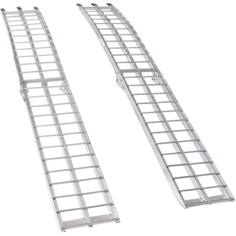 Moose Utility Arched Folding Aluminum Ramp Set – 12x90in. MUDRAMP1290P