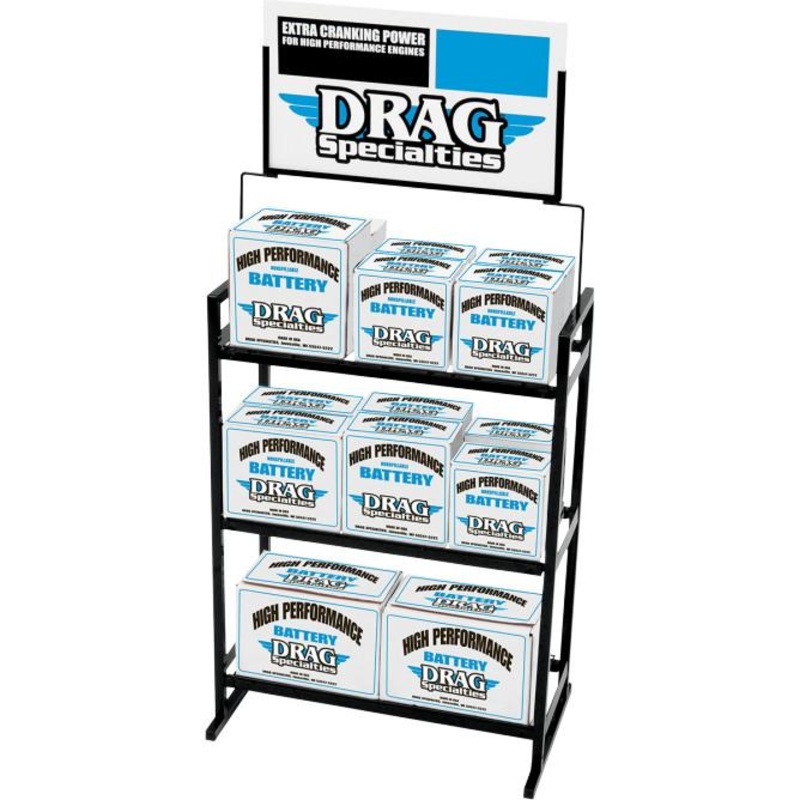 Drag Specialties Battery Display Rack 60055