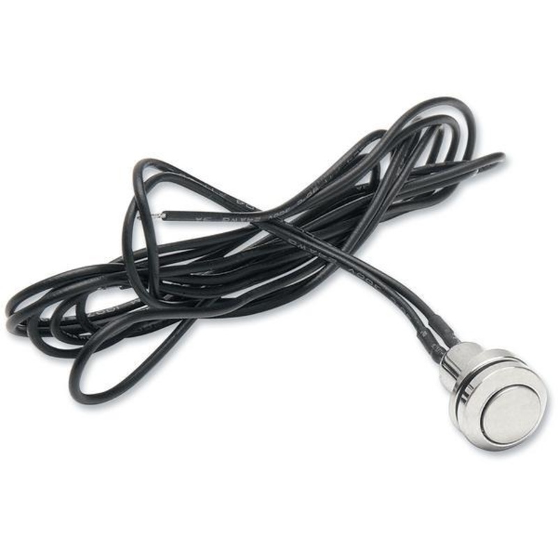 Drag Specialties Mini Push-Button Switch – Chrome 370314