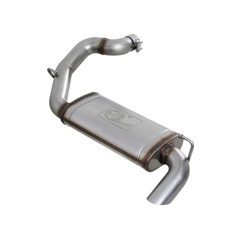 aFe MACH Force-Xp Hi-Tuck 3in 409 SS 18-20 Jeep Wrangler JL 2.0/3.6 Axle-Back Exhaust