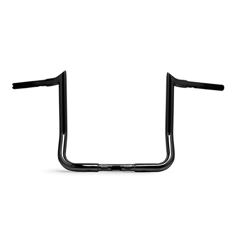 Bagger Nation 1-1/4in. Monkey Bagger Handlebar – 8in. – Black MBB125-8 B