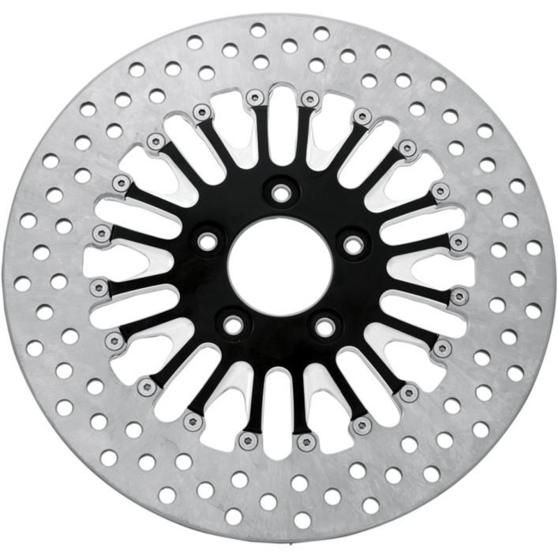 RSD Boss 11.8in. Two-Piece Brake Rotor – Contrast-Cut 01331800BSSSSBM