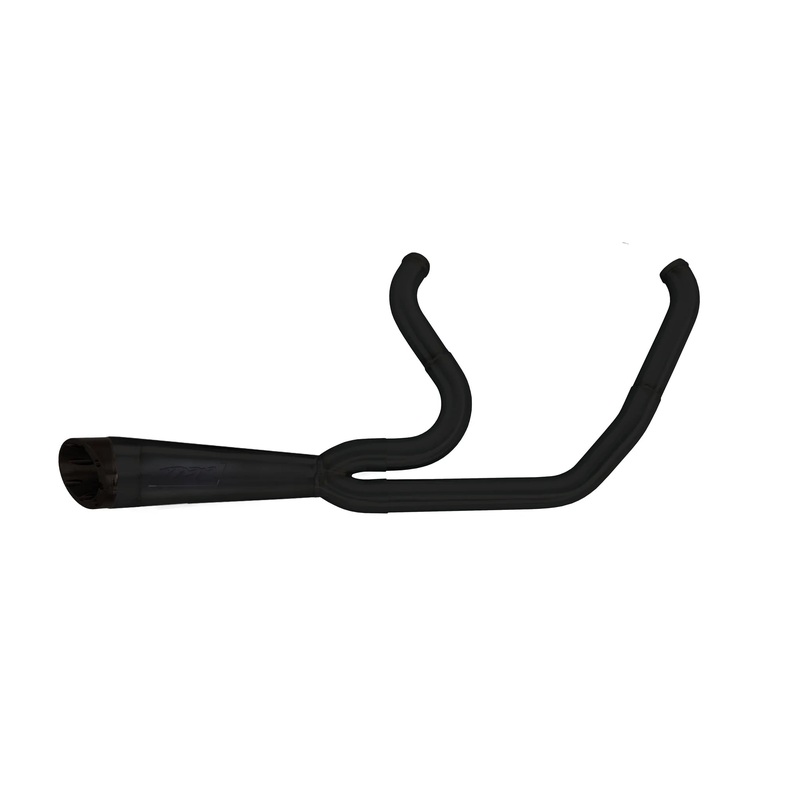 Two Brothers Racing Turnout Shorty 2-1 Exhaust System – Black 005-4870199-B