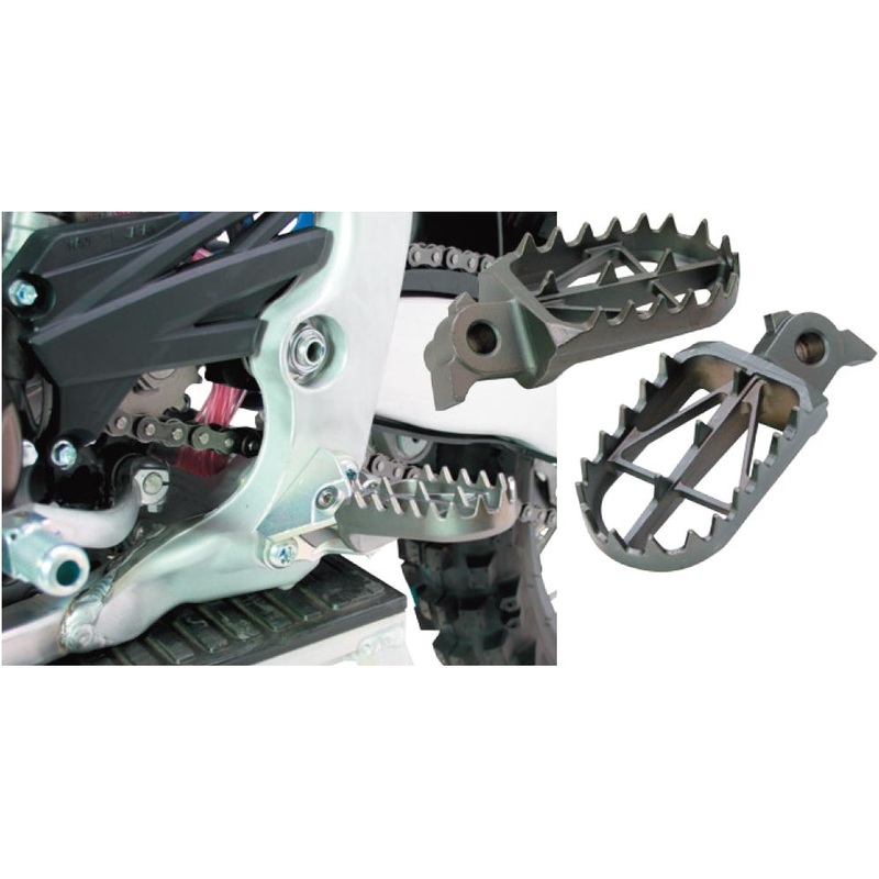 DRC Wide Foot Pegs – Mid (Stock) D48-02-533