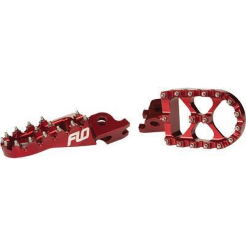 Flo Motorsports Pro Series Foot Peg – Red FPEG-792R
