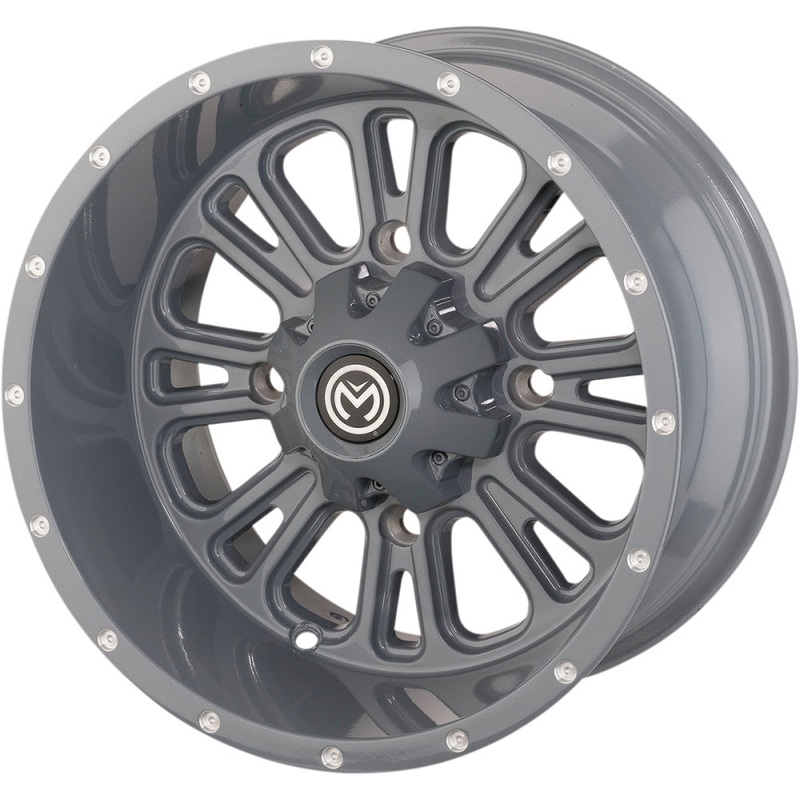 Moose Utility 399X Wheel – 14×7 – 4+3 Offset – 4/156 – Gray 0230-1119