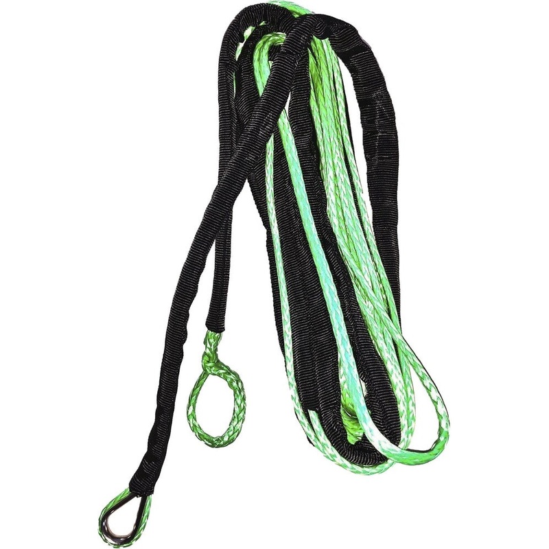 Open Trail Synthetic Winch Rope – Green – 50ft. x 1/4in. 700-4150