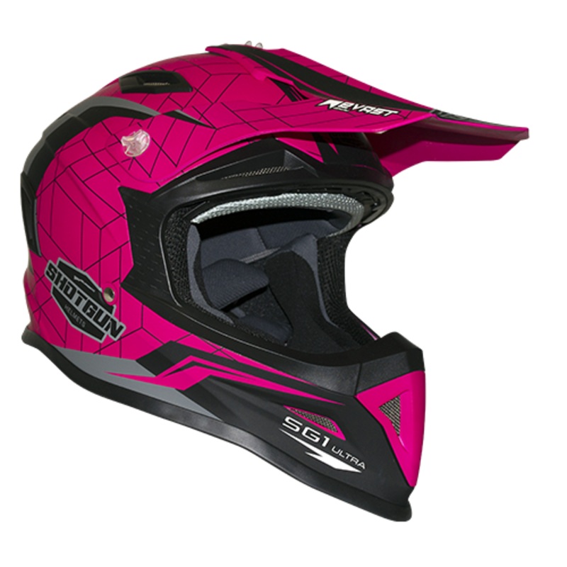 RXT SG1 ULTRA SHOTGUN HELMET – MATT MAGENTA XS