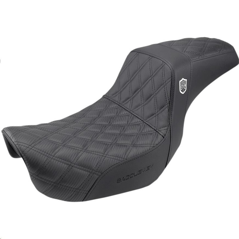 Saddlemen Pro Series SDC Performance Gripper Seat without Driver Backrest SC80604DB