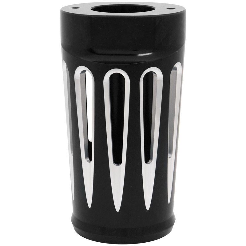 Arlen Ness Deep Cut Fork Boot Covers – Black 20-034