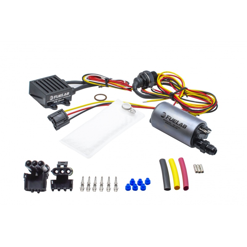 Fuelab 253 In-Tank Brushless Fuel Pump Kit w/-6AN Outlet/72002/74101/Pre-Filter – 500 LPH