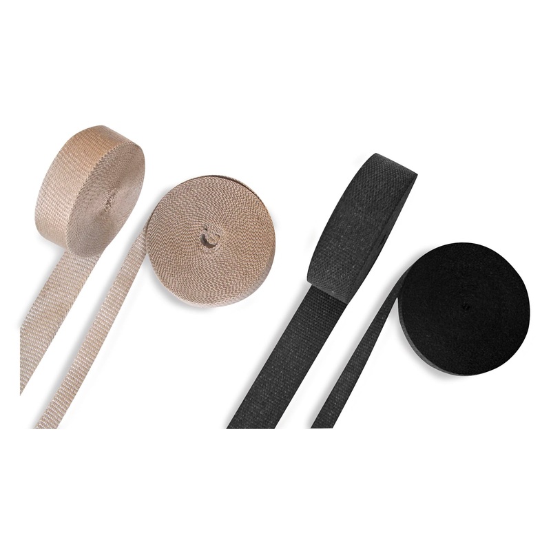 Helix Racing Products Exhaust Insulating Wrap – 50ft. x 2 in. – Black 501-2000