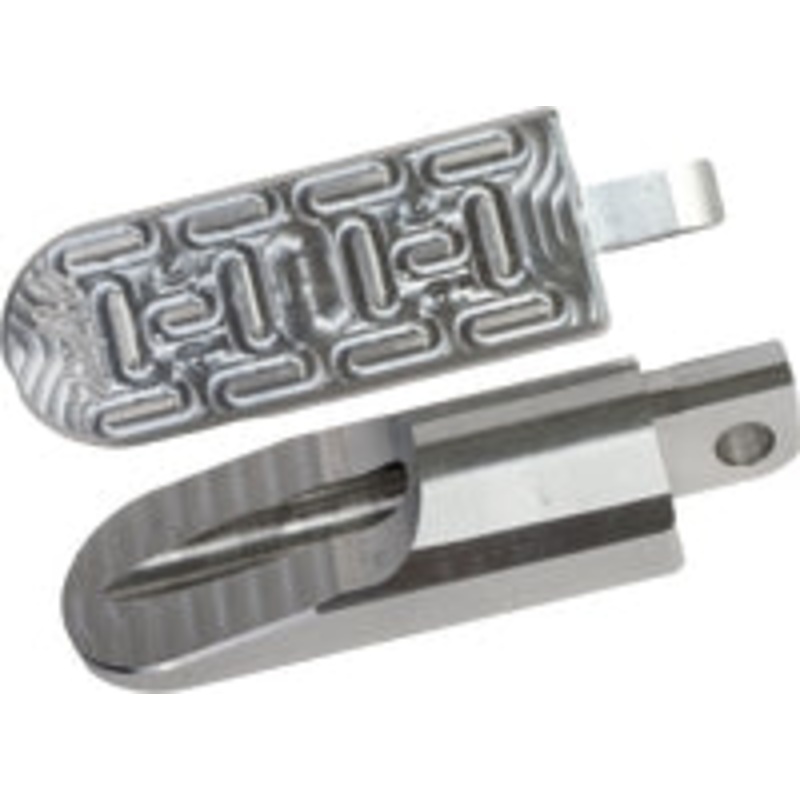 Hofmann Billet Foot Pegs – Raw HDB-1004R