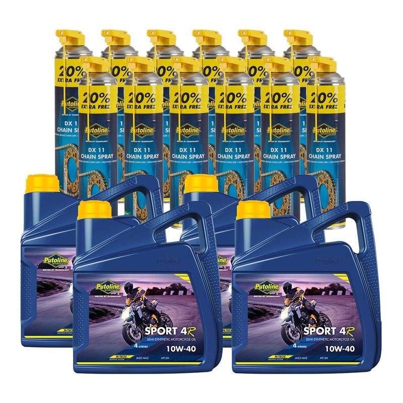Putoline Sport 4R 10W40 Promo Bundle