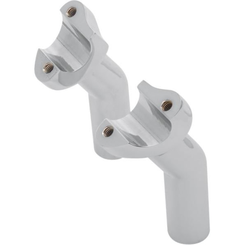Drag Specialties Forged Aluminum Pullback Riser – 6.5in. – Chrome 241603